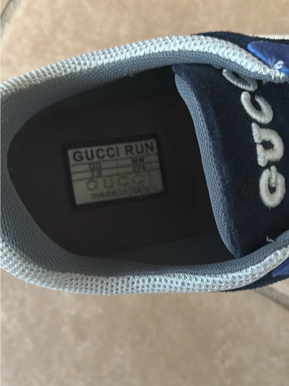 Gucci bold blue